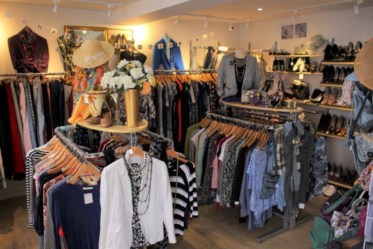 Chichester shop interior - clothes and accessories