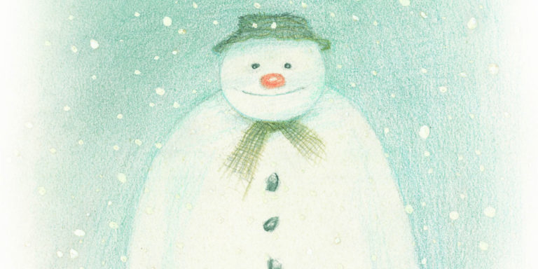 An illustration from The Snowman