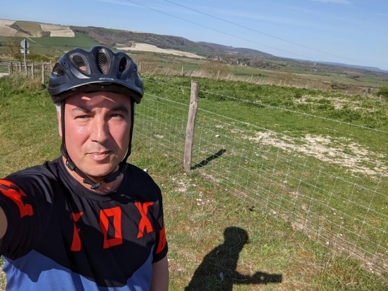 Ed cycling the downs