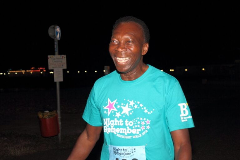 Ambrose Harcourt at a charity event